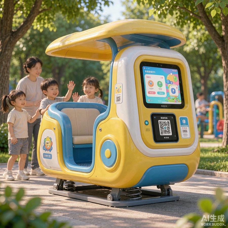 5G物联网共享儿童游乐设备